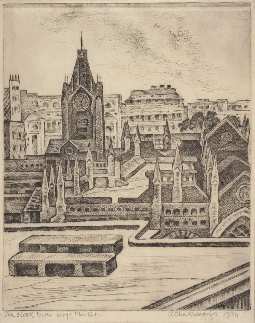 The clock tower Hogg Market