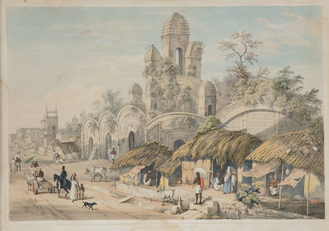 Hindoo Mut in the Chitpore Bazaar